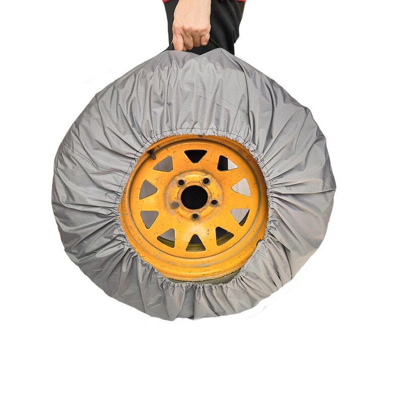 4 Stuks Auto Auto Cover Band Reservewiel Cover Band Opbergtas Voertuig Wiel Protector