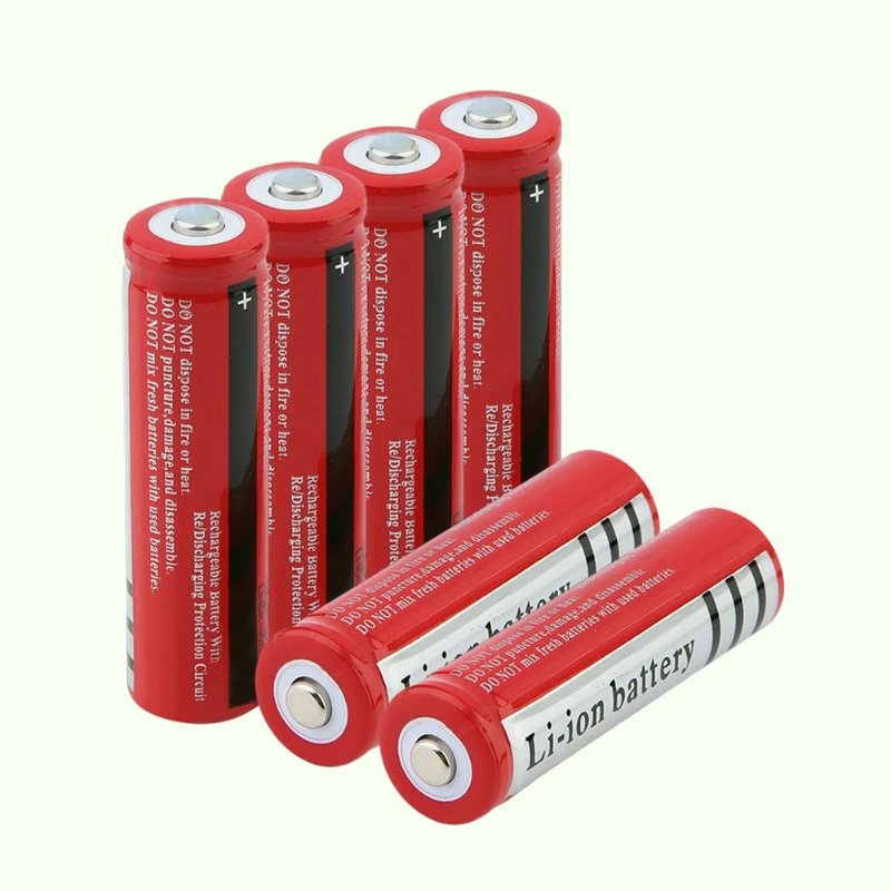 100%  originale 3.7v brc 18650 6800 mah oppladbare batterier med høy kapasitet . 18650 for lommelyktbatterier og elektroverktøy