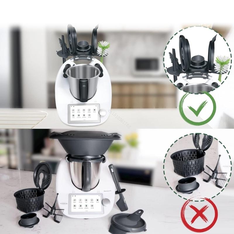 Multifunctionele Stand Keuken Accessoires Keuken Opbergrek Houder Houder voor TM5 TM6 Accessoires 517C