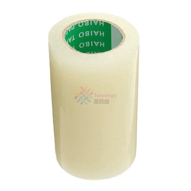 2PCS Transparent PE Film Tape Extra Strong UV Resistant Clear Color Greenhouse Film Repair Tape Shed Special Tape 7cm/10cmx10M