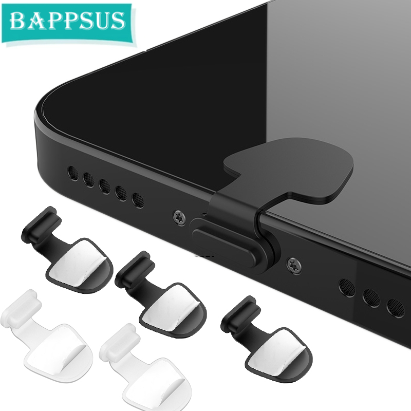 Porta di ricarica spina antipolvere antipolvere per Mela iPhone Samsung S22 S21ultra USB tipo-c protezione porta antipolvere in silicone