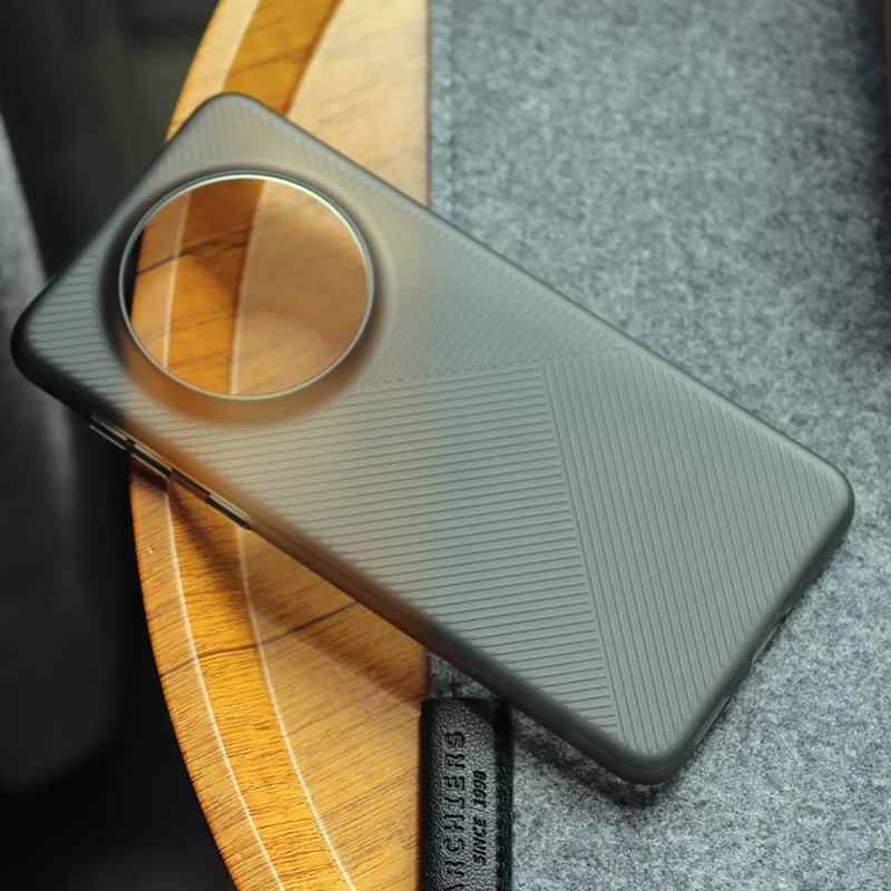 For Huawei Mate 60/60 Pro/mate 70 Ultra Slim Hard Back Case Matte Geometric uneven Anti-Fingerprint frosted stripe Cover: Denim / Beige