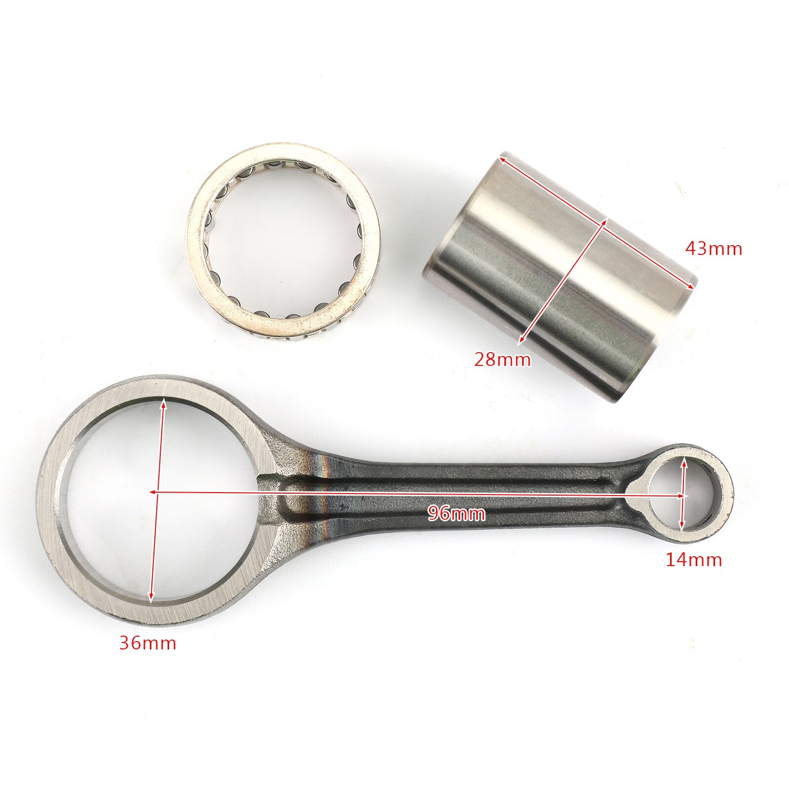 Areyourshop For Honda PCX125 SH125i CLICK125i 125 06381-KWN-900 ENGINE Connecting Rod Crankshaft Rebuild Kit