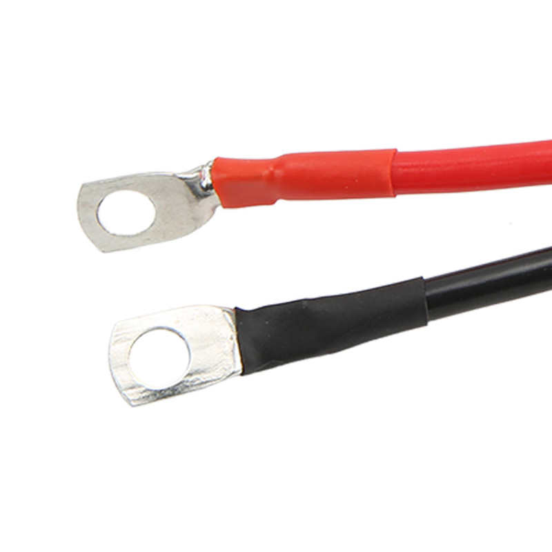 10AWG 50cm Red Black Battery Power Inverter Cables Ground Wire PVC+Copper for Cars Trucks Ships Solar Energy ATVs