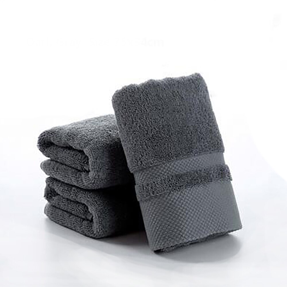 Premium 3 Stuks Handdoek Set (Grijs) bad Handdoeken Handdoeken Basten Katoen Hotel Super Zacht en Zeer Absorberend Handdoeken