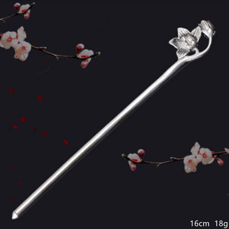 Bocai  s925 haaraccessoires aus sterlingsilber, 2022 beliebte kopfbedeckungen, haarnadeln aus reinem silber, schmuck für damen: C