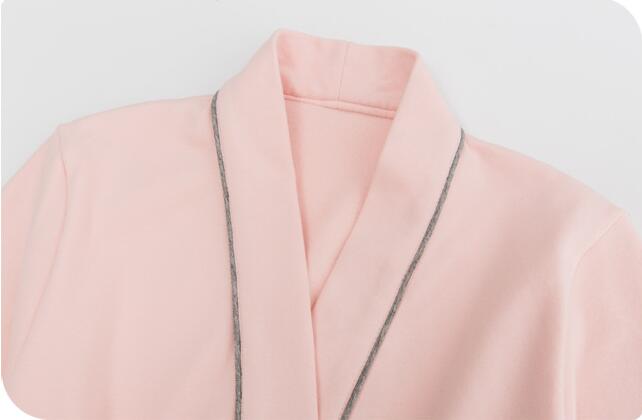 Meisjes Pyjama Jurk Lente Herfst Tiener Meisje Roze Geel Strikje Katoen Nachtkleding Jurken Kinderen Pyjama Jurk Kinderen Kleding