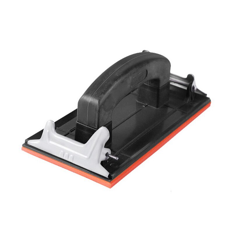 Sandpaper Holder Grinding Polish Tool Walls Woodworking Polishing Abrasive Tool Wall Sand Board Special Frame Sander Tool: Black