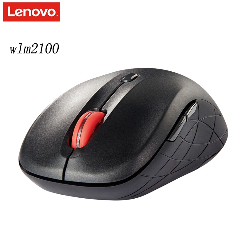 LENOVO Thinklife WLM200 Wireless Mini Mouse USB Connection 2.4GHz Wireless Mice Notebook Desktop Computer 1500dpi Mute Mouse