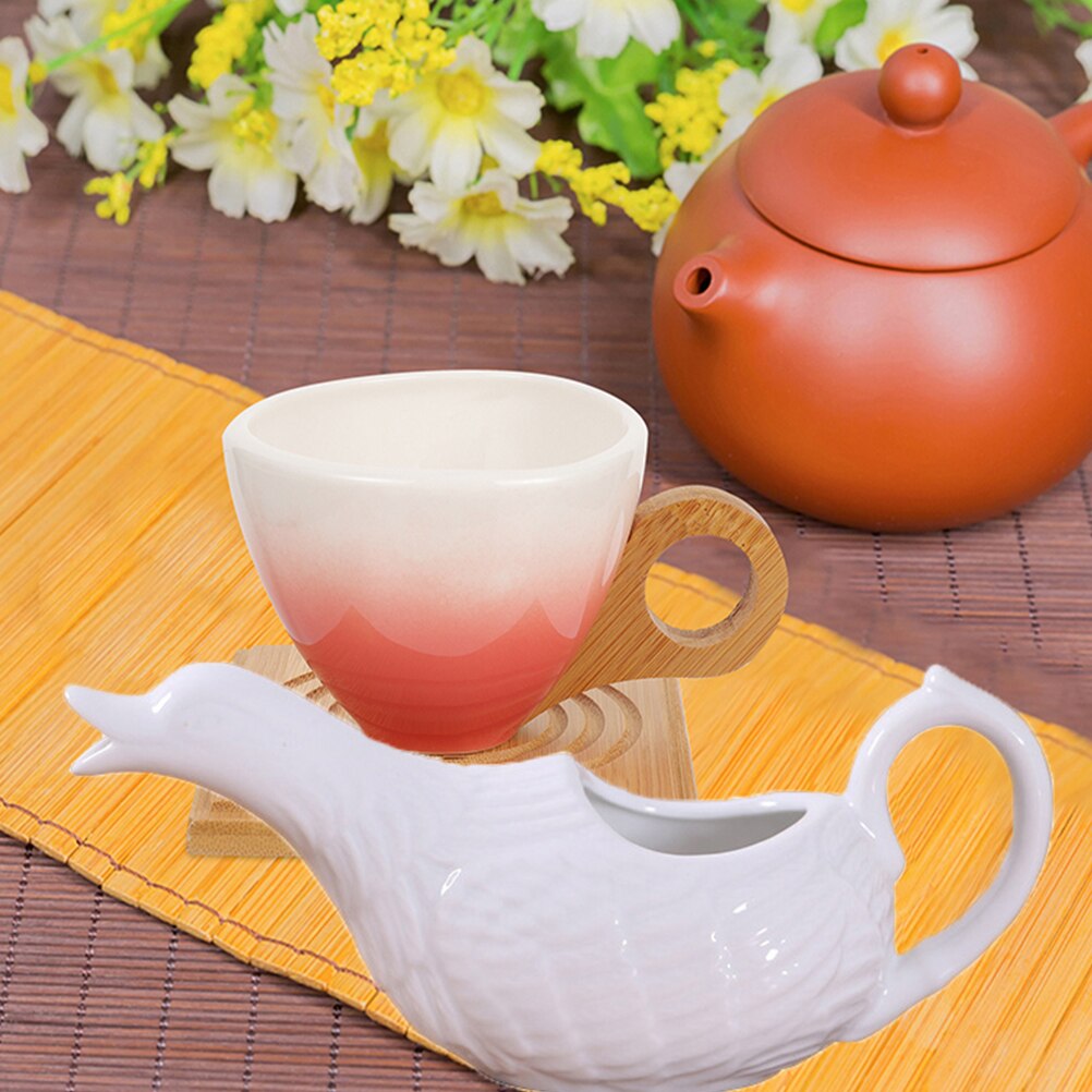 1Pc Sauce Cup Premium Duck Shape Seasoning Container Sauce Pitcher for Restaurant