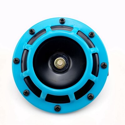 Hella-klaxon de voiture puissant | , 2 pièces 12V 115DB, haut-parleur de voiture, haut-parleur de souffle électrique Compact, pour moto voiture: Bleu ciel