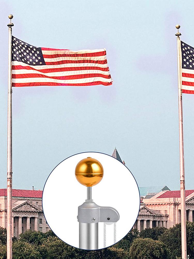 Vlaggenmast Reparatie Onderdelen Installeren Metalen Accessoires Voor Vlaggenmast Voor De Vlag Op De Vlaggenmast Te Avert De Vlag Van klitten