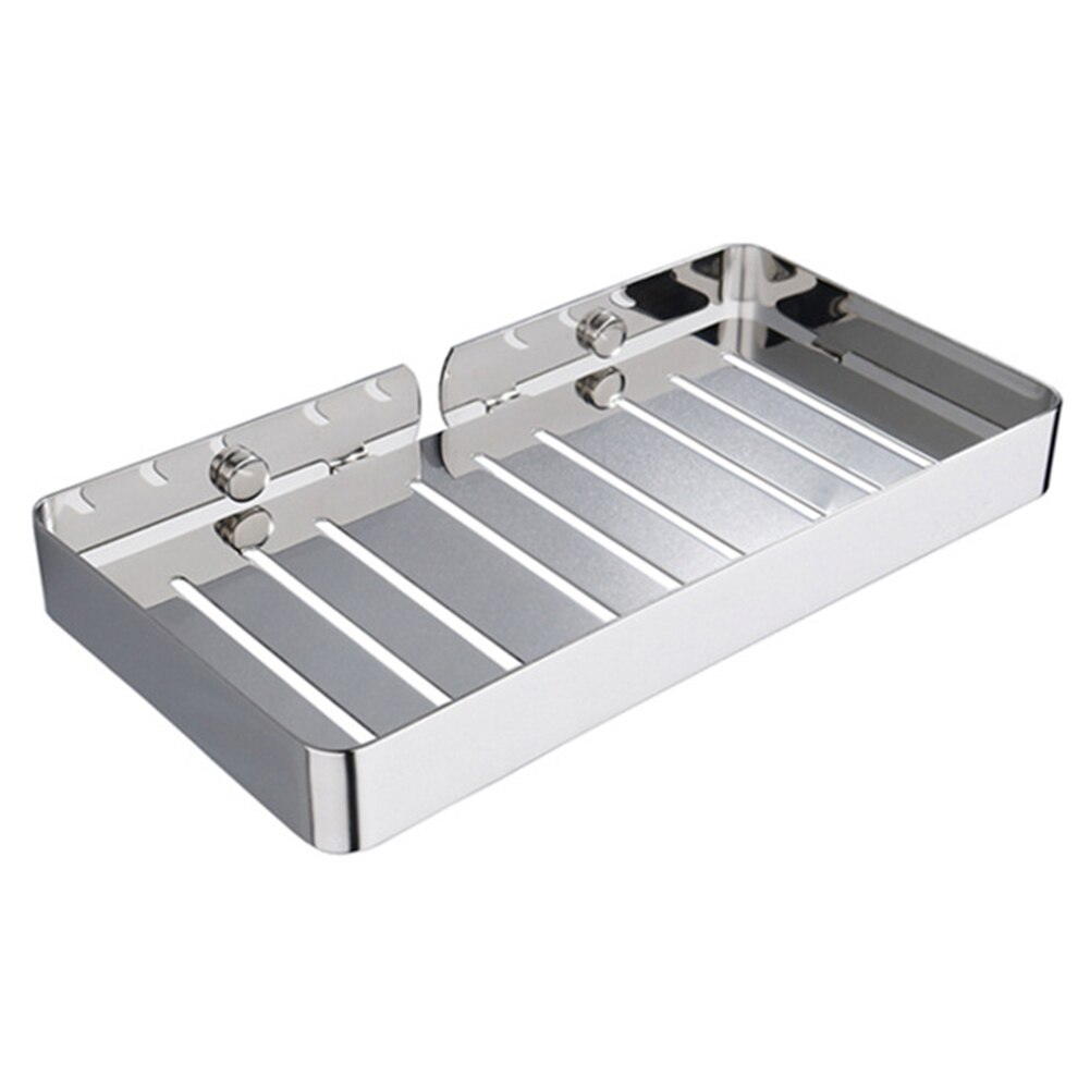 Badezimmer Regal Dusche Lager Gestell Halfter Edelstahl Shampoo Lager Gestell-Halfter mit Saugnapf Schlecht Zubehör: L 230x120x26mm