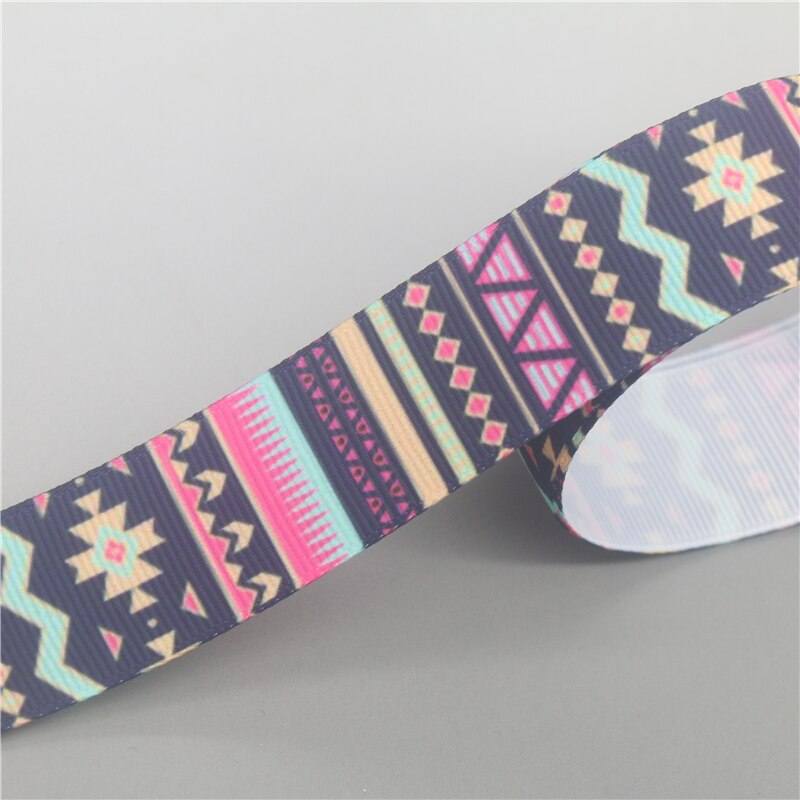 DHK-Cinta de grogrén impresa personalizada, Material para decoración de sombreros, manualidades de costura, DIY, 50 yardas