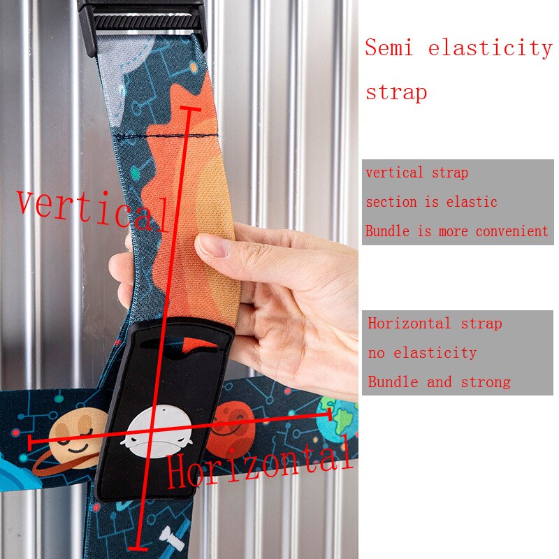 Valise de voyage réglable avec mot de passe à 3 chiffres, serrure à bande croisée à sangles en corde, accessoire de voyage