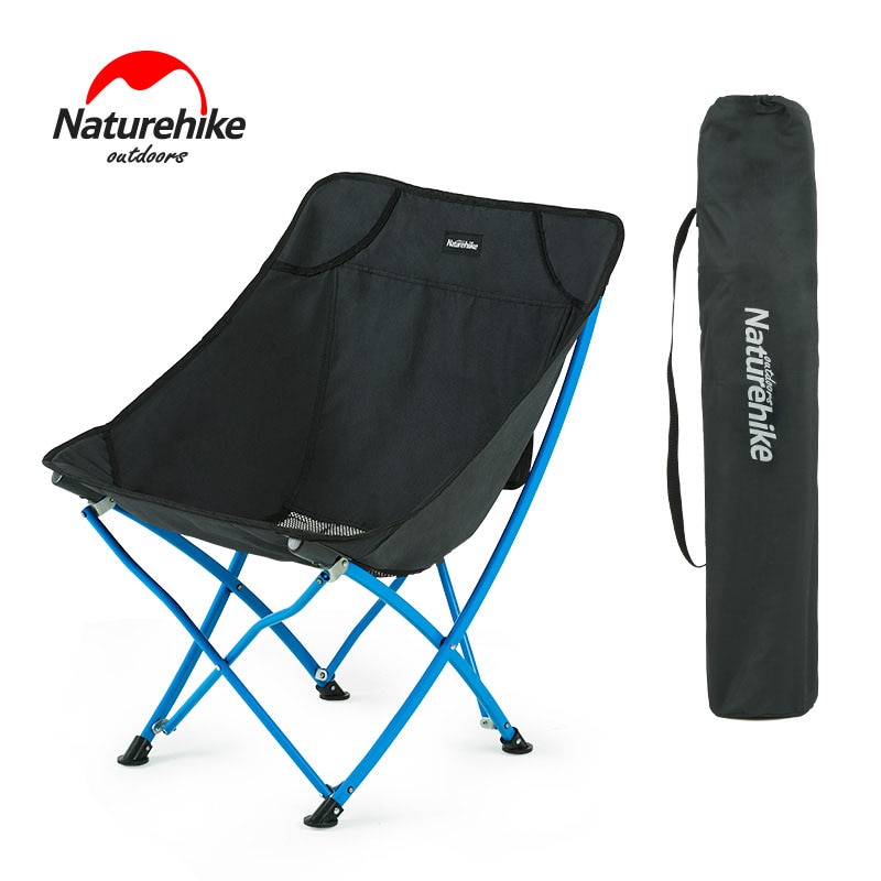 Naturehike Draagbare Ultralight Camping Stoel Outdoor Recreatie Vouwen Picknick Stoel Hoge Belasting Vissen Strand Compact Stoel Seat