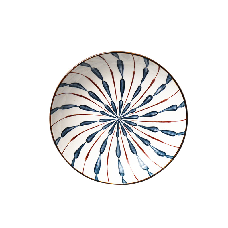 Dinner Plates Full Set Ceramic Dinnerware Nordic Art Dinner Plates Christmas Conjunto De Pratos Tableware AB50PZ