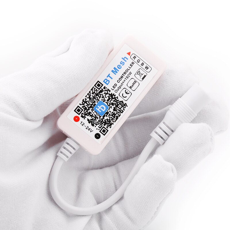 192W Bt Mesh Mini Bluetooth Verbinding Led Strip Licht Controller, Controlerende 64 Pcs Samen, Muziek Controle, voor Rgbw SMD5050