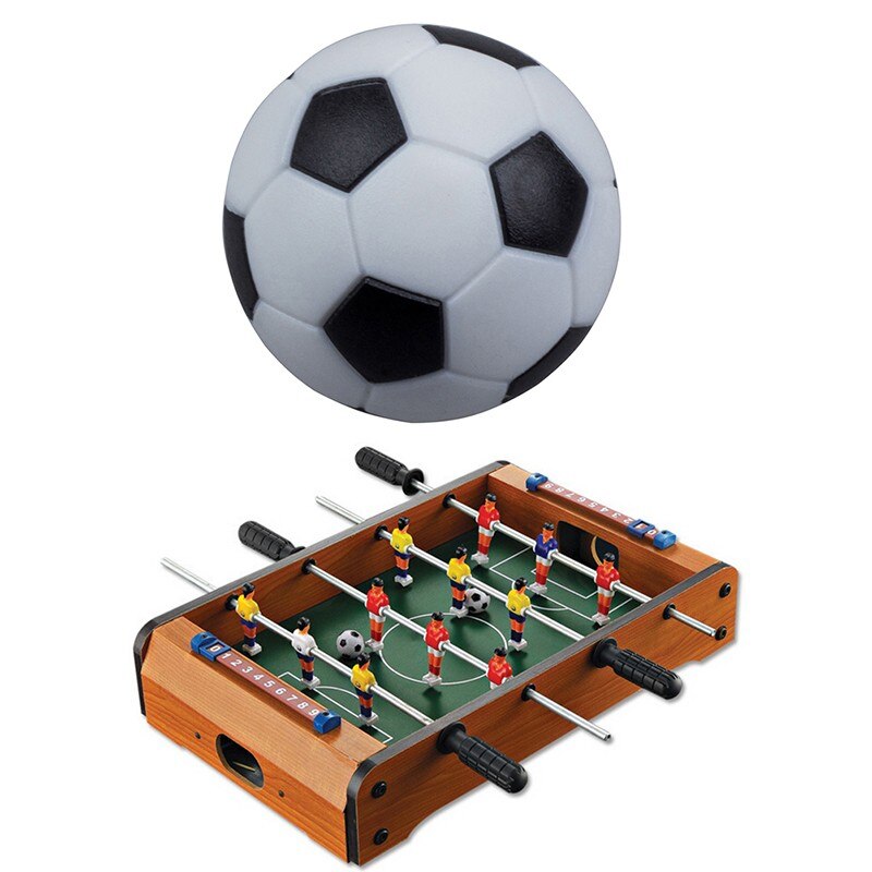 1pcs Football Fussball Soccerball Sport 32mm Round Games Plastic Soccer Football Ball Foosball Indoor Table