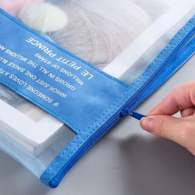 Simple serie skrivebord  a4 mappe taske dokument papir organizer opbevaring håndtaske skole kontor papirvarer