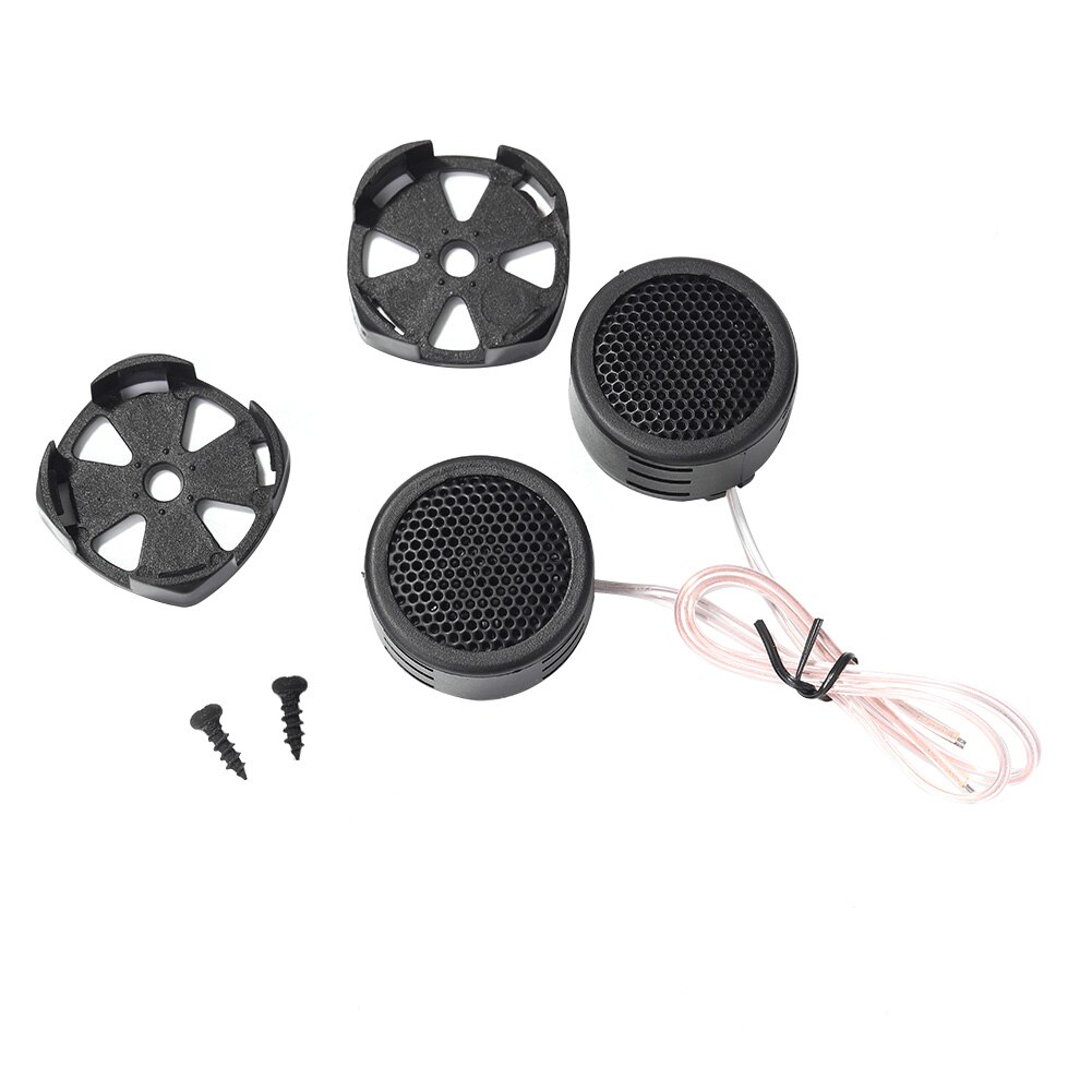 TP-005A Car Tweeters Mini Treble Loudspeakers High Frequency Car Stereo Audio Speakers 12V DC 2 Pack 36x20mm Auto Parts