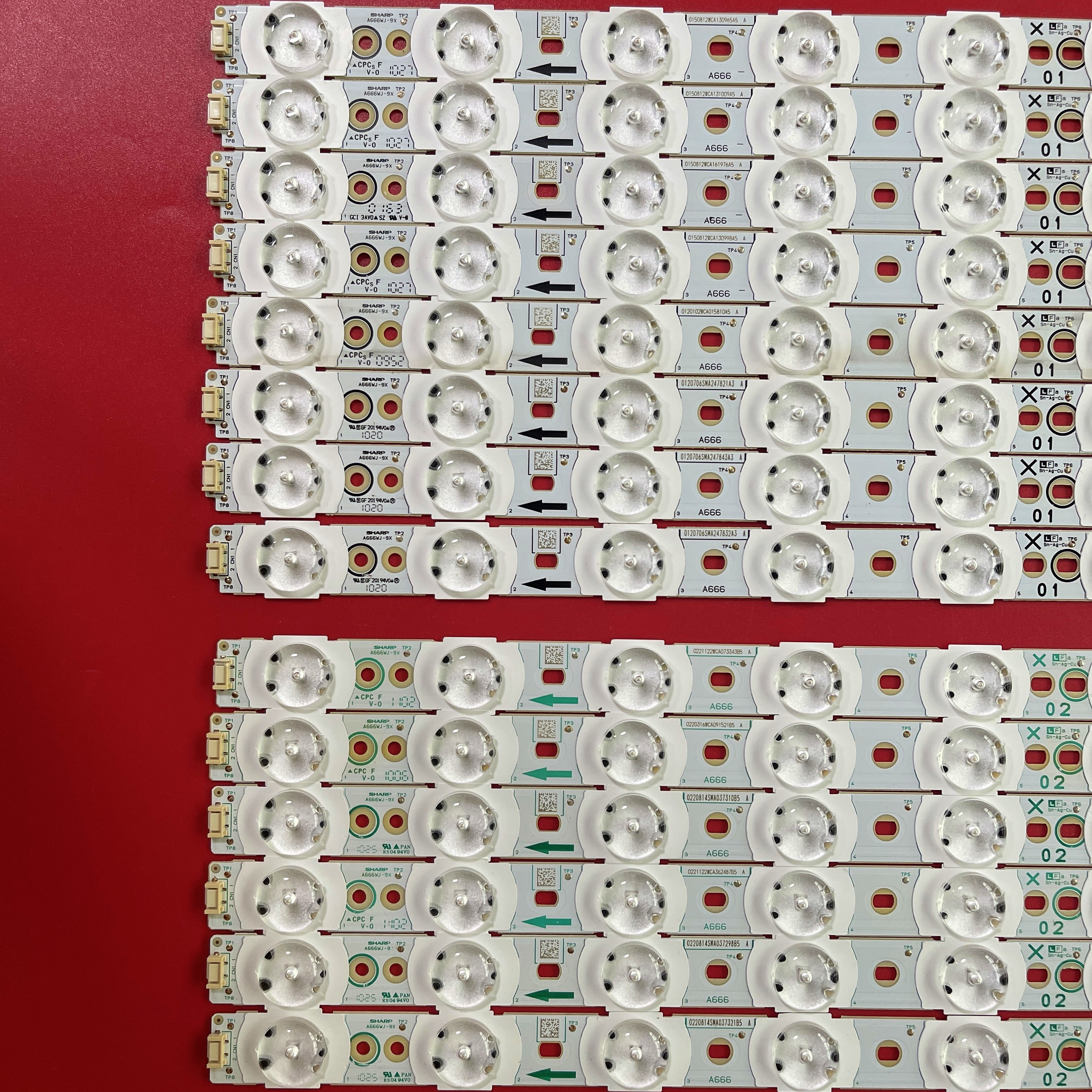 Led Strip 17 Lamp Voor 40 "Tv LCD-40LX710A Lcd40lx710a 40pfl6655d 40pfl5605 40ppl 5605H/12 A705WJ-01 A706WJ-01 A665WJ-9X A666WJ-9X