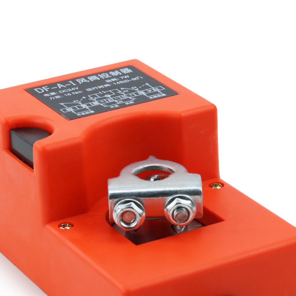 Attuatore elettrico 60s/50s/32s/17s/14s 16Nm della serranda dell'aria di cc 24V ca 220V 7W regolatore regolabile della valvola del vento DF-A-I