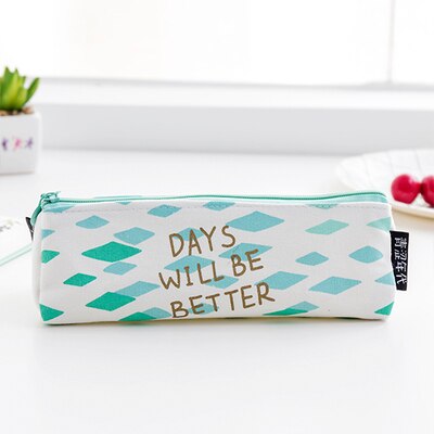 TUTU Korean Cracker School fabric Pencil Case Cute Pen Bag Kawaii Stationery Pouch Office School Supplies H0010: 5