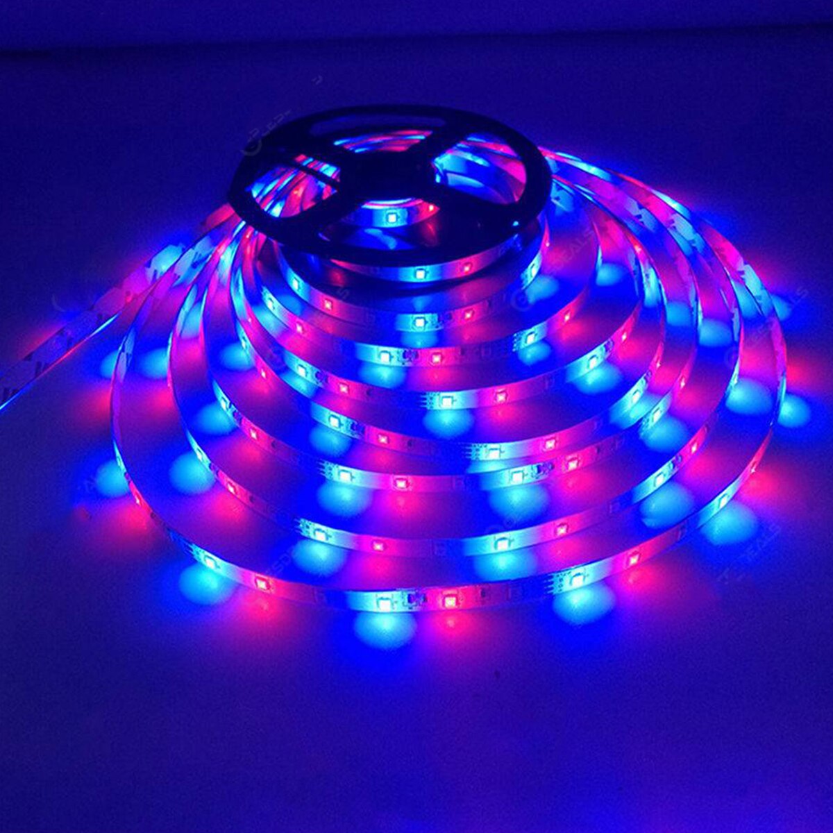 1M 3M 5M 10M 20M RGB Led Strip Light 3528 DC12V Non-waterproof Led Tape Flexible Lighting Ribbon Full Set