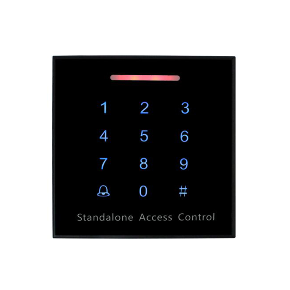 +10 pcs crystal keyfobs+RFID Proximity Card Access Control System touch Keypad Access Controller