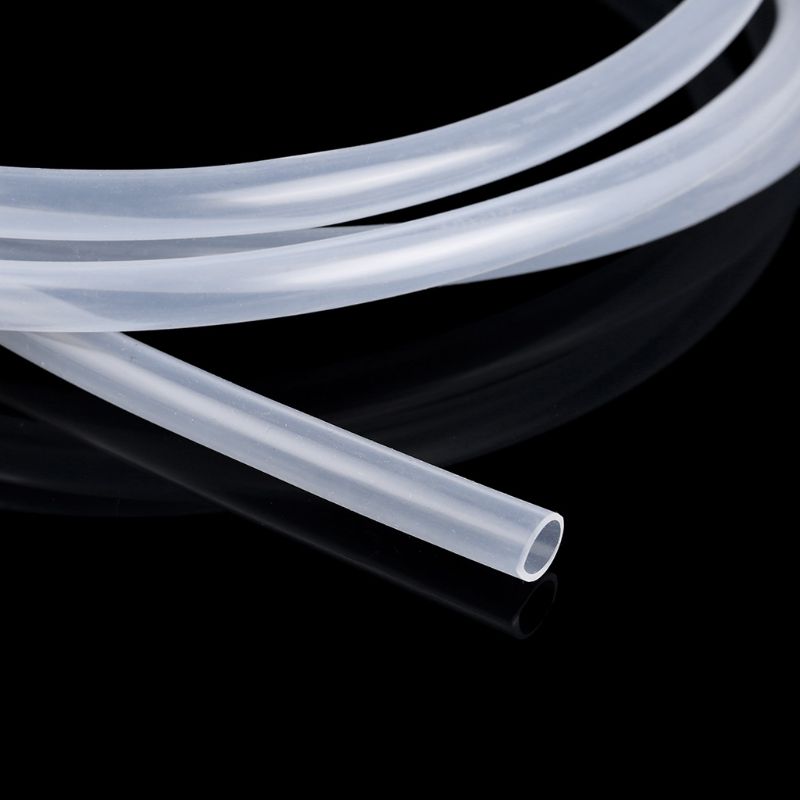 2.5 meter transparante siliconenrubberen slang van voedingskwaliteit, flexibele siliconenbuis met een diameter van 8*10mm mm