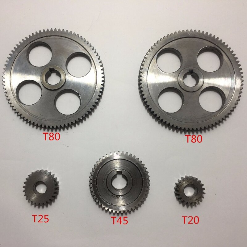 5 stk / sæt  cj0618 værktøjsmaskiner gear metal gear mikro-drejebænk gear metal skæreudstyr