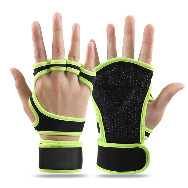 Gewichtheffen Trainingshandschoenen Voor Mannen Vrouwen Fitness Sport Body Building Gymnastiek Antislip Hand Pols Beschermer Handschoenen