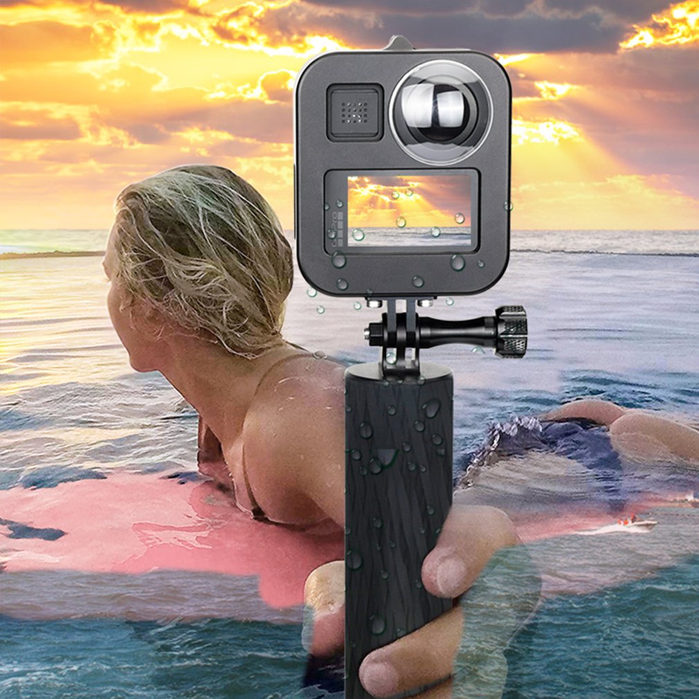 Kamera aluminiums cover beskytte bur med objektivdæksel til gopro max 360 vr panoramakamera