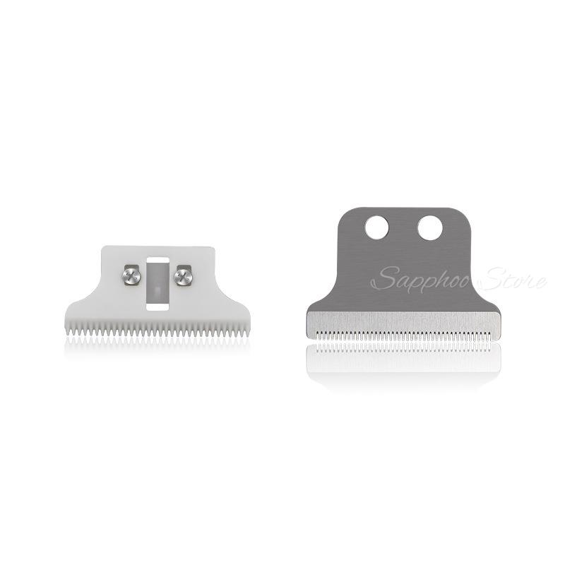 Cuchilla cortadora de pelo eléctrica para cortadora Wahl Detail 8081, juego de cuchillas de repuesto, cabezal para cortadora de pelo de titanio y cerámica: Verde