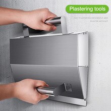 Quick Stainless Steel Concrete Wall Plaster Scraper With Handle K888: Default Title
