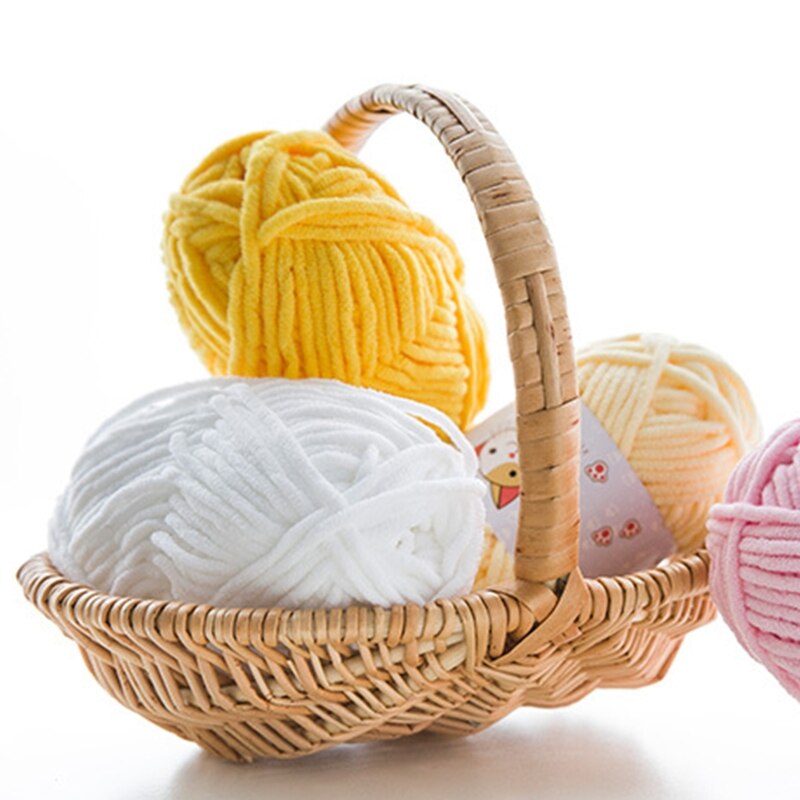 Polyester Handgemaakte Garen Huidvriendelijke Breien Garen Vrouwen Diy Shawl Sjaal Handschoen Deken Hoed Haak Draad Levert