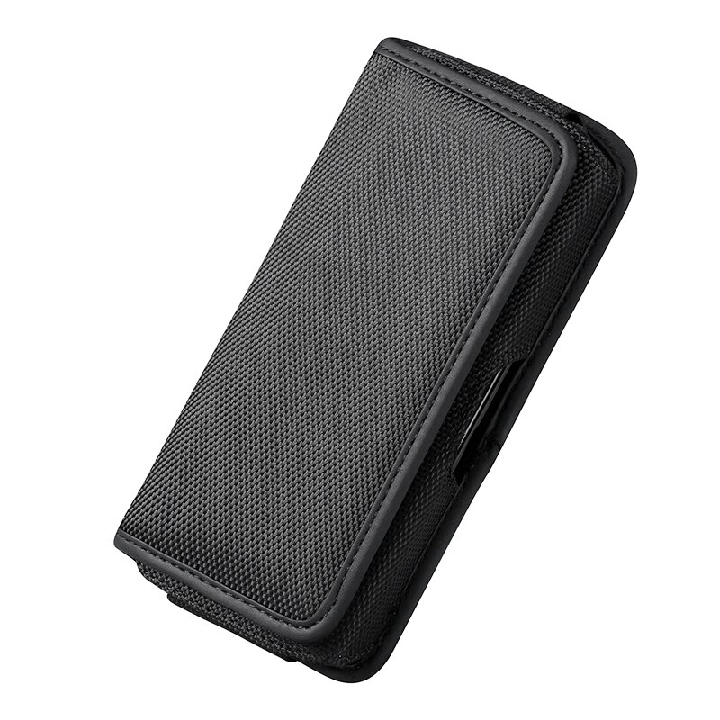 Saco do telefone móvel saco da cintura para o iphone xiaomi samsung huawei 3.5-6.3 polegada bolsa caso cinto clipe coldre oxford pano saco da aleta capa