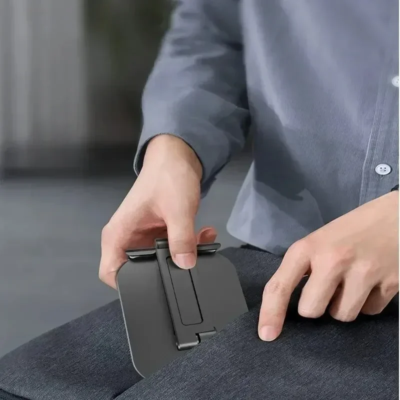 Biurkowy stojak na telefon komórkowy do iPhone'a IPada Xiaomi Regulowany składany uchwyt na tablet stacjonarny Uniwersalny stojak na telefon komórkowy