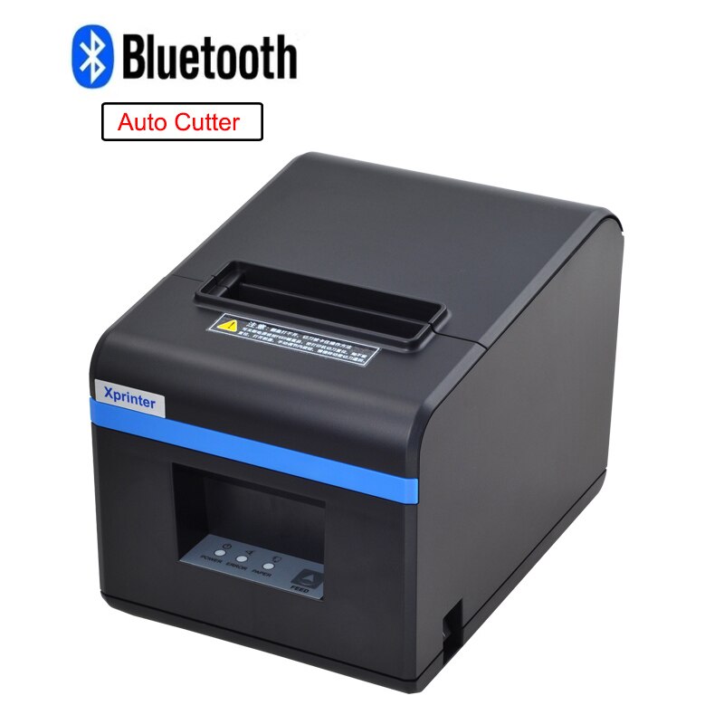 80mm high speed thermal receipt printer ticket Kitchen barcode QR code printer Restaurant POS printer with automatic cutter
