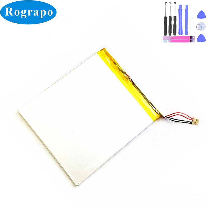 3.8V Li-Polymer Replacement Battery For Medion Lifetab P8514 MD 60176 P8514-MD60176 Tablet PC Accumulator 5 Wire Plug