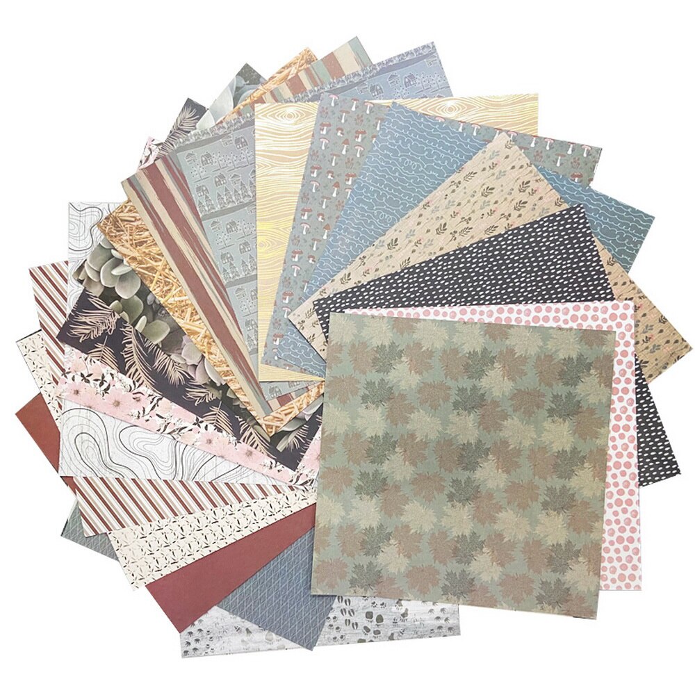 De Creatieve Path 305X305Mm 12 Inch Scrapbooking Papers 20 Vellen Ambachten Patroon Pack Achtergrond Decoratie Zuur gratis