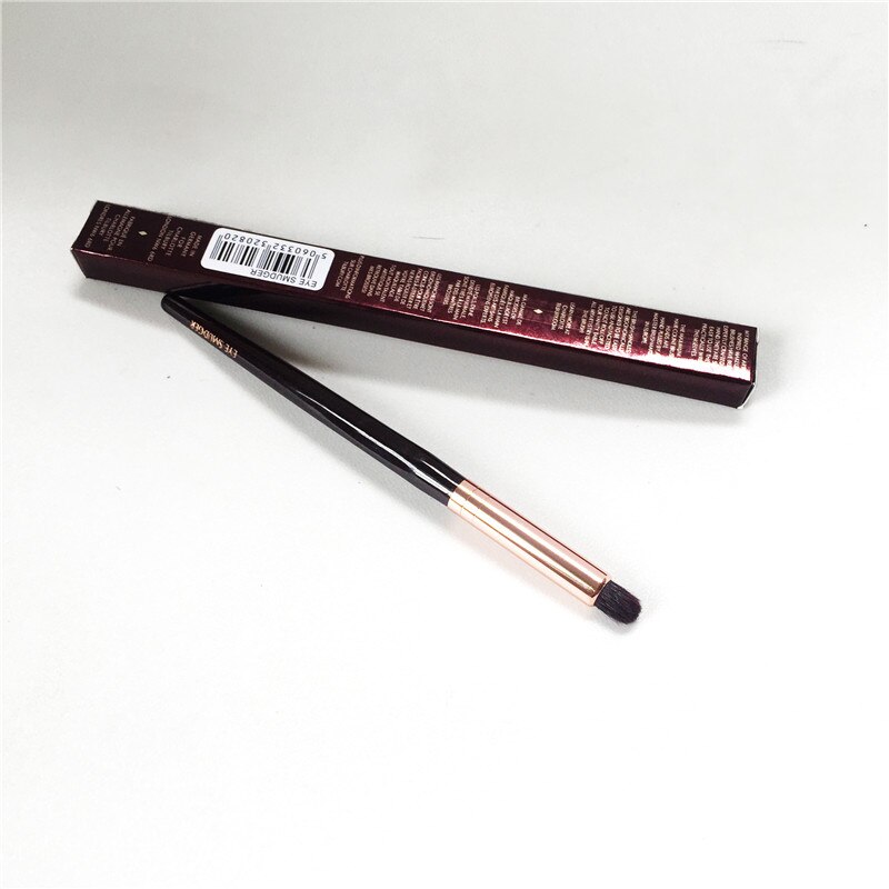 Øjenudtværingen makeup børste blød naturlig øjenskygge smokey eye blending contour skønhed kosmetik blender værktøj: Ct-es-boks