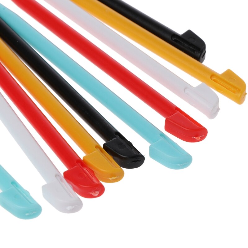 10Pcs Stijlvolle Color Touch Stylus Pen Voor Nintendo Wii U Wiiu Gamepad Console