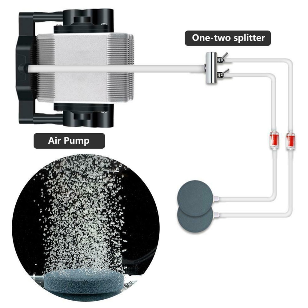 Lever Outlet Air Flow Distributor Stainless Steel Universal Control Manifold Splitter Switch Aquarium Fish Tank Oxygen Tee Shunt