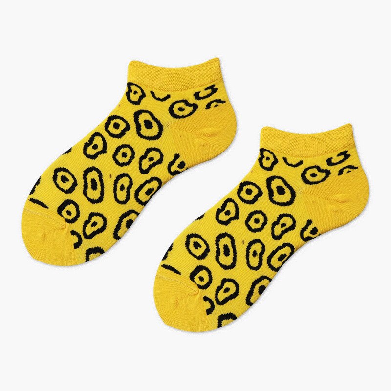 Charizard Avocado Invisible Summer Socks Short Low Cut No Show Socks Slipper Sneaker Socks Cotton Funny Secret Happy Boat Socks: 17
