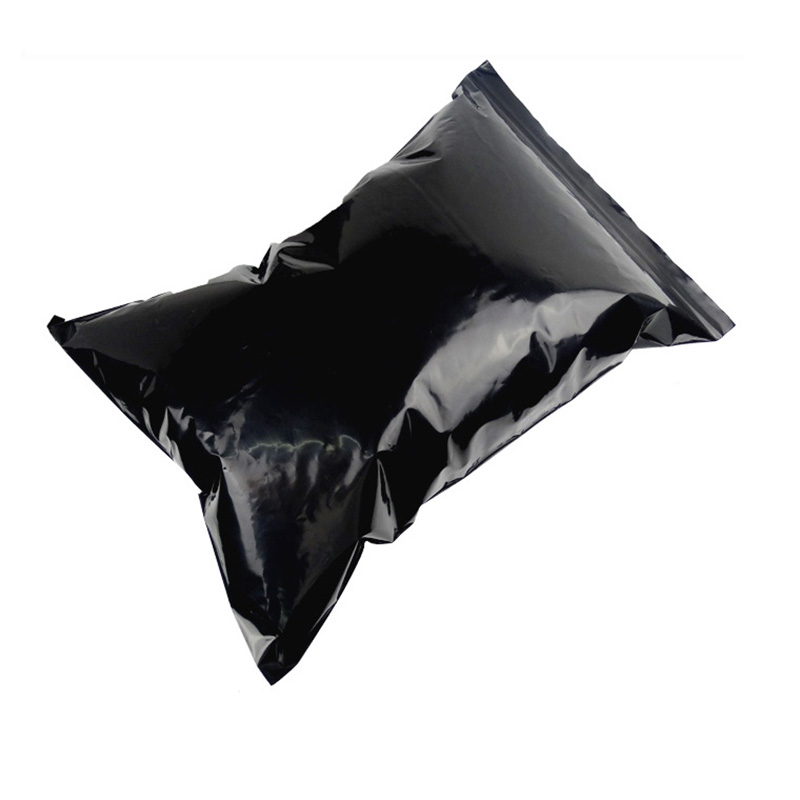 100Stck Schwarz undurchsichtig Farbe selbst Abdichtung Kunststoff Taschen Lichtdicht ziplock poly Reißverschluss beutel Postleitzahl-sperren lagerung taschen