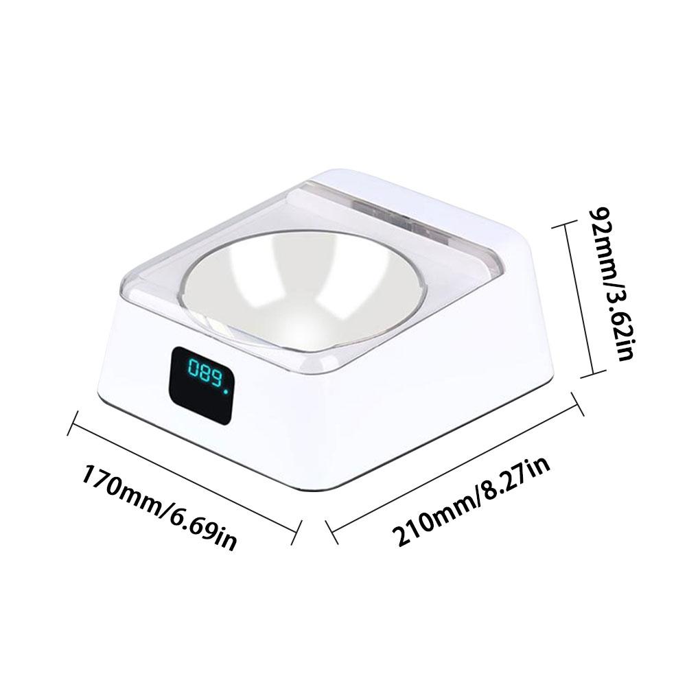 Automatic Pet Feeder Bowl Infrared Sensor Auto Open Cover Intelligent Feeder Anti-mouse Moisture-proof Dog Cat Food Dispenser