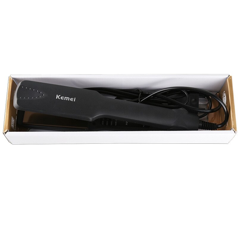 Kemei km-329 Hair Straightener Styling Tools Hair Straightening Iron Clip Hair Curling Boards Curling Flat