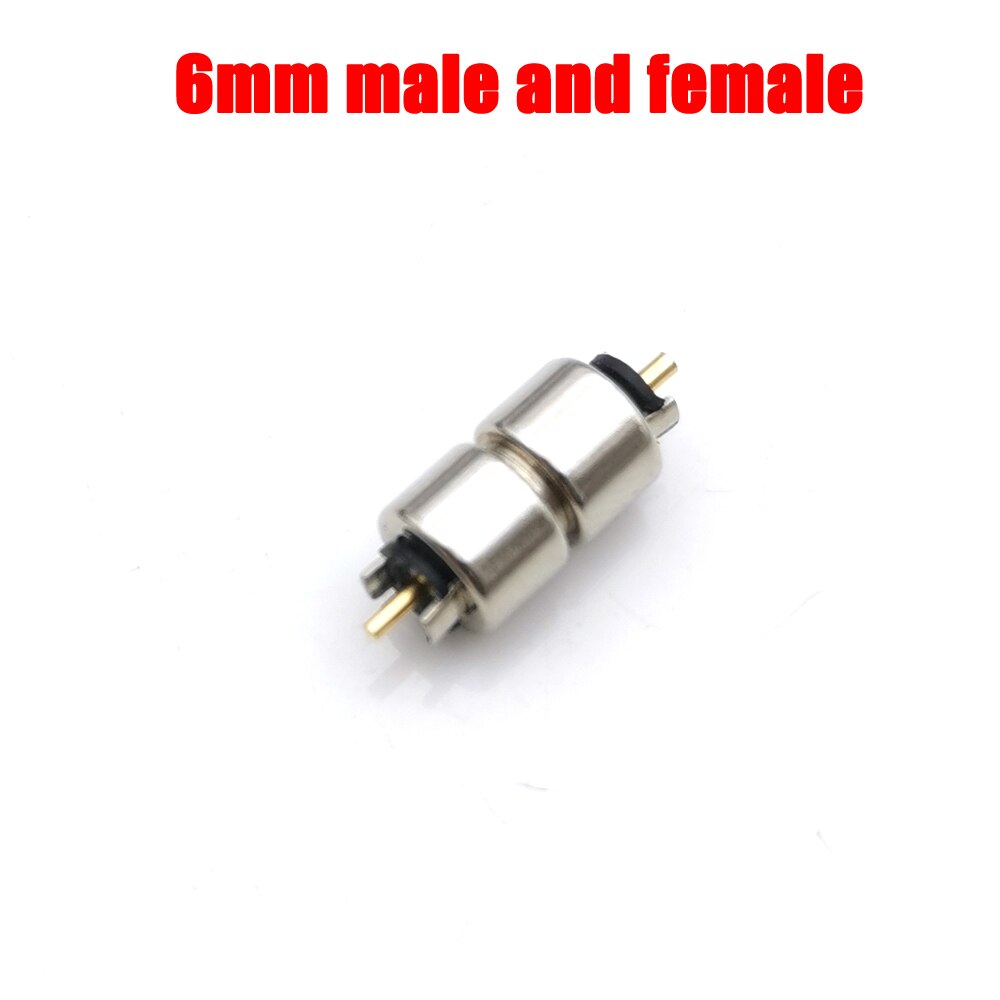 6mm 2 nastainen magneetti yksijousitettu magneettikaapeli pogo pin liitin latausvirta uros naaras anturi 5-12v juotoslangan tyyppi